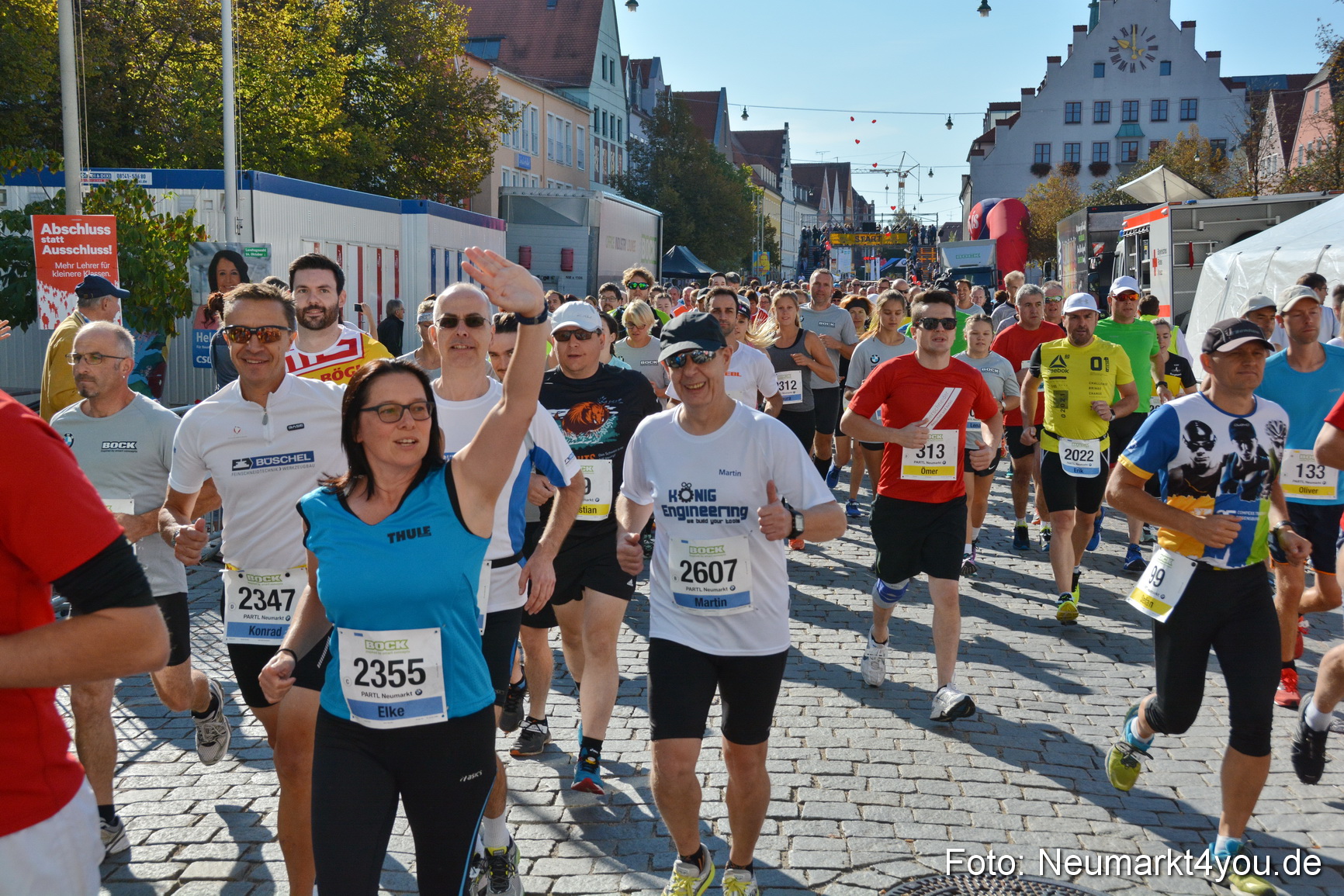 Unterer Markt Stadtlauf Neumarkt 2018 0105